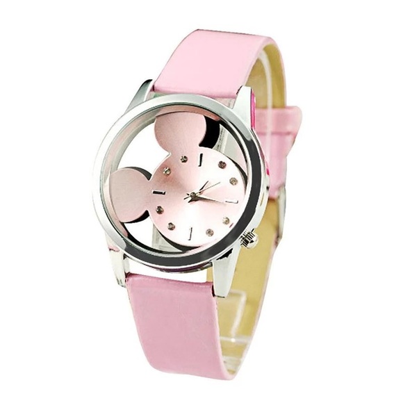 Accessories - Pink Disney-Themed Wristwatch